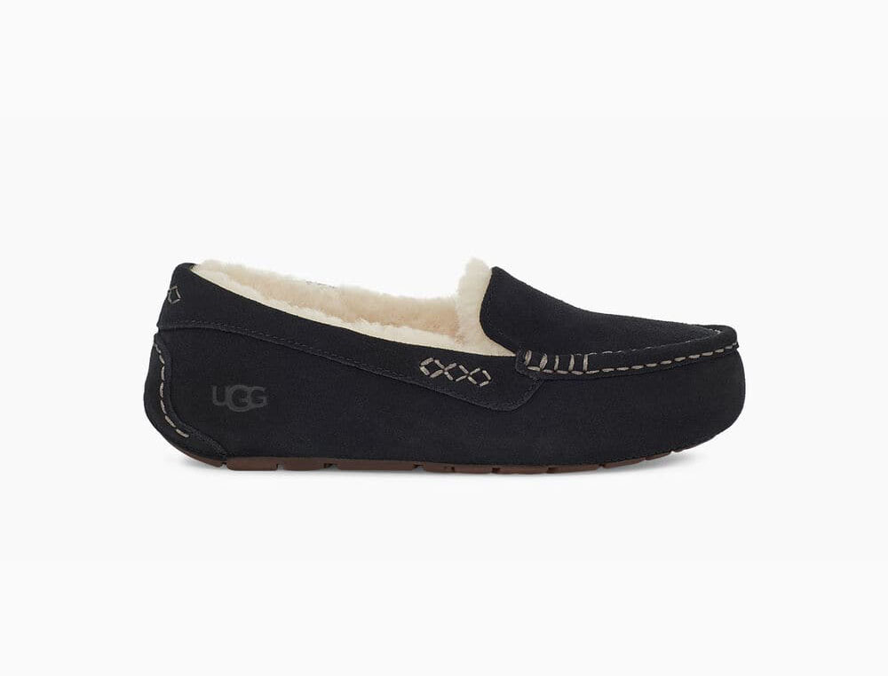UGG Ansley Womens Loafers Black - AU 390IC